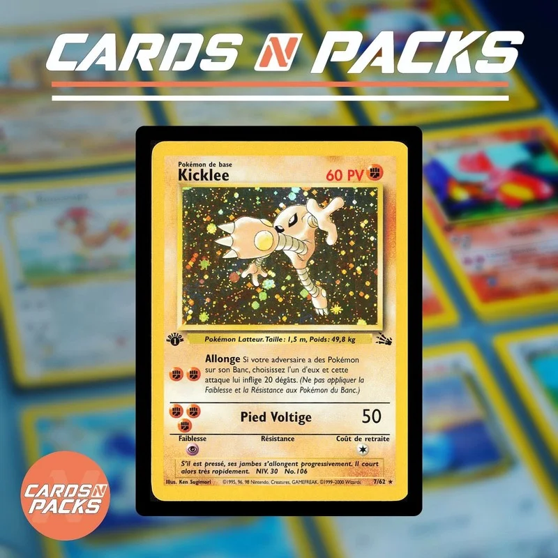 Kicklee 7/62 Fossile - Cards N Packs