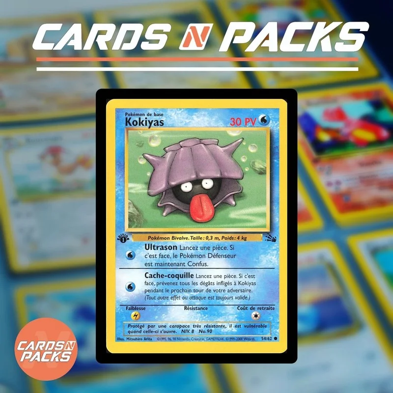 Kokiyas 54/62 Fossil - Cards N Packs
