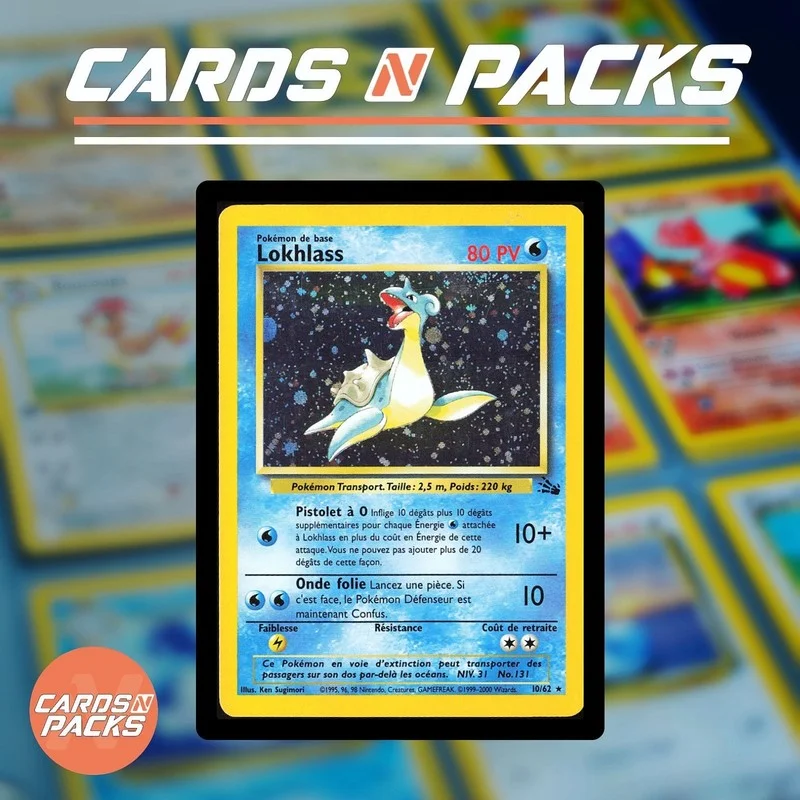 Lokhlass 10/62 Fossile - Cards N Packs