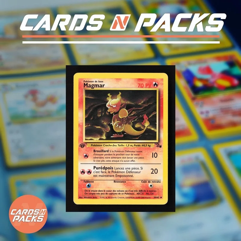 Magmar 39/62 Fossile - Cards N Packs