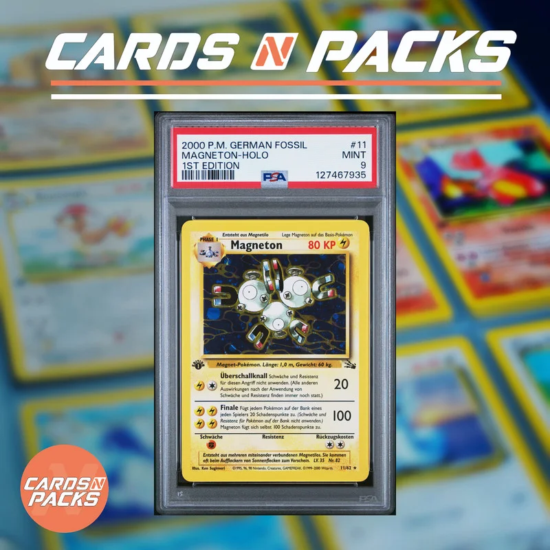 Magneton 11/62 Fossil - Cards N Packs