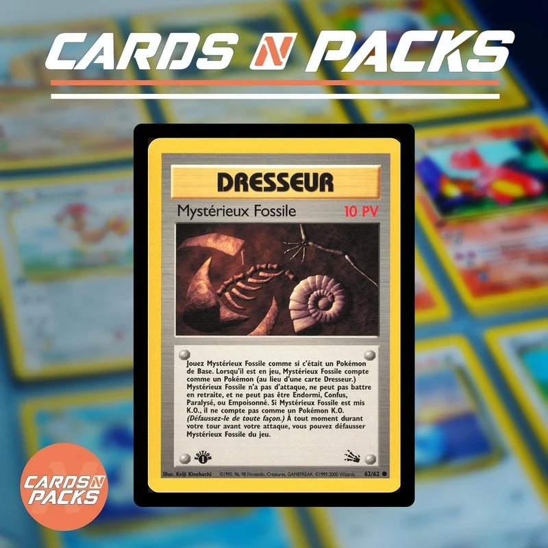 Mystérieux Fossile 62/62 Fossile - Cards N Packs