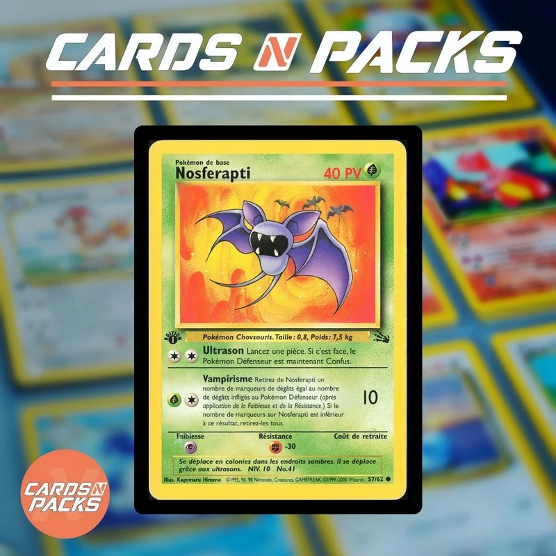 Nosferapti 57/62 Fossil - Cards N Packs