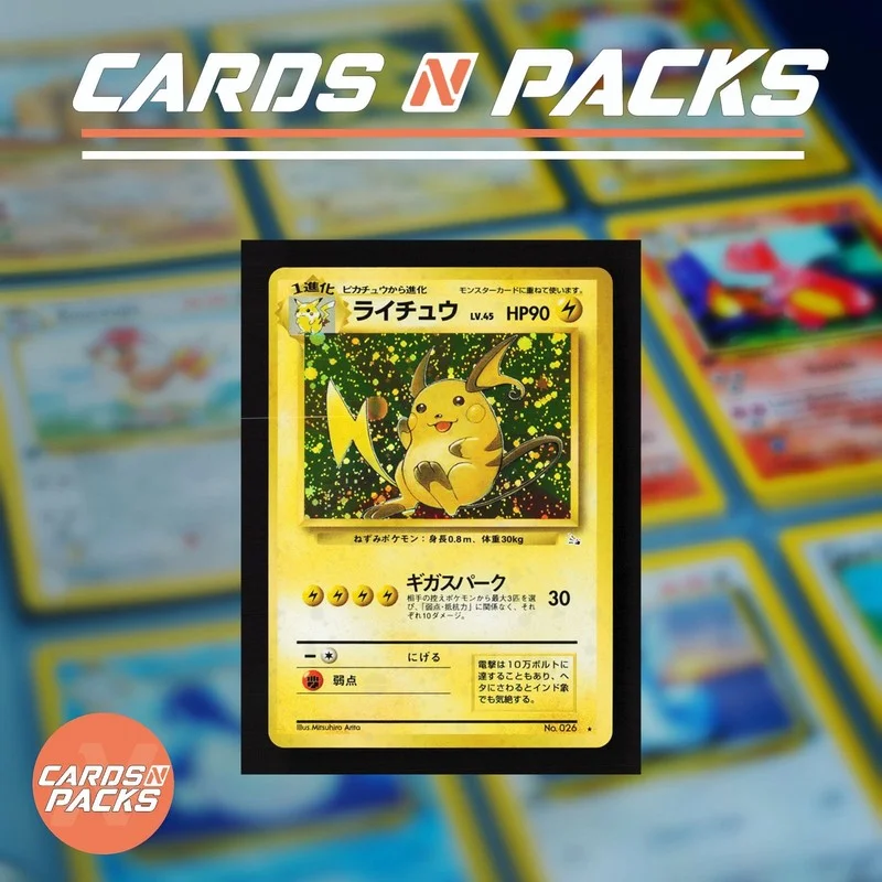 Raichu 026 Fossil - Cards N Packs