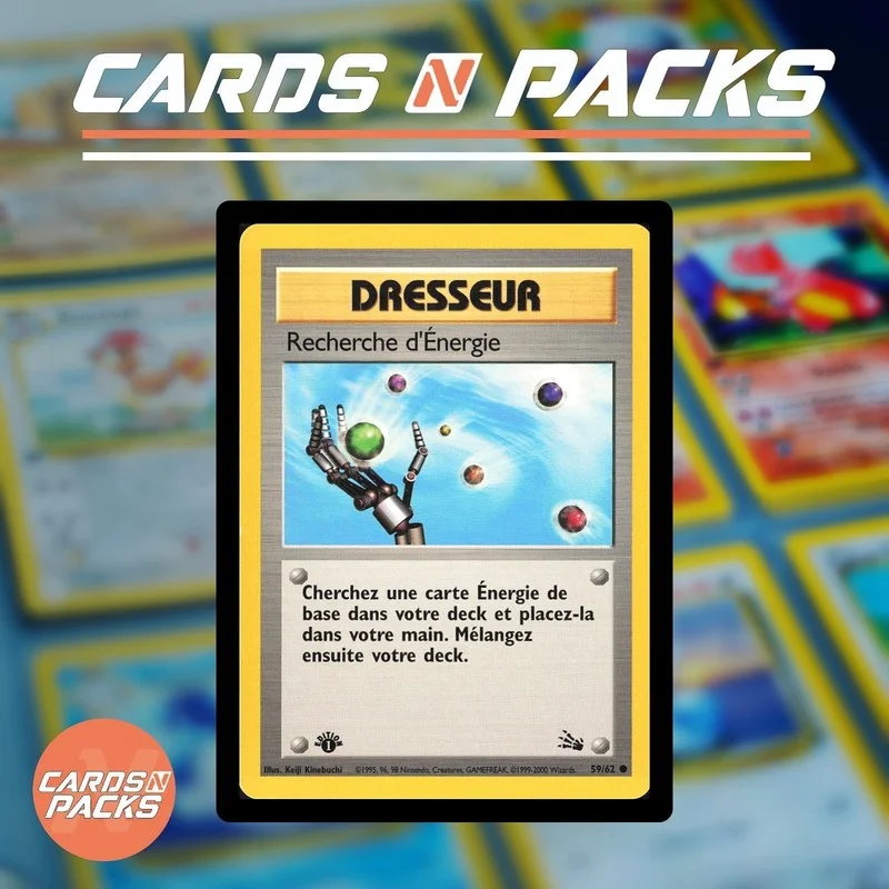 Recherche d'Energie 59/62 Fossil - Cards N Packs