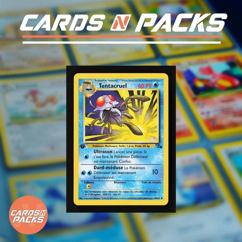 Tentacruel 44/62 Fossile - Cards N Packs