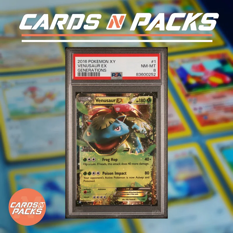 Venusaur Florizarre Ex Generations XY - Cards N Packs