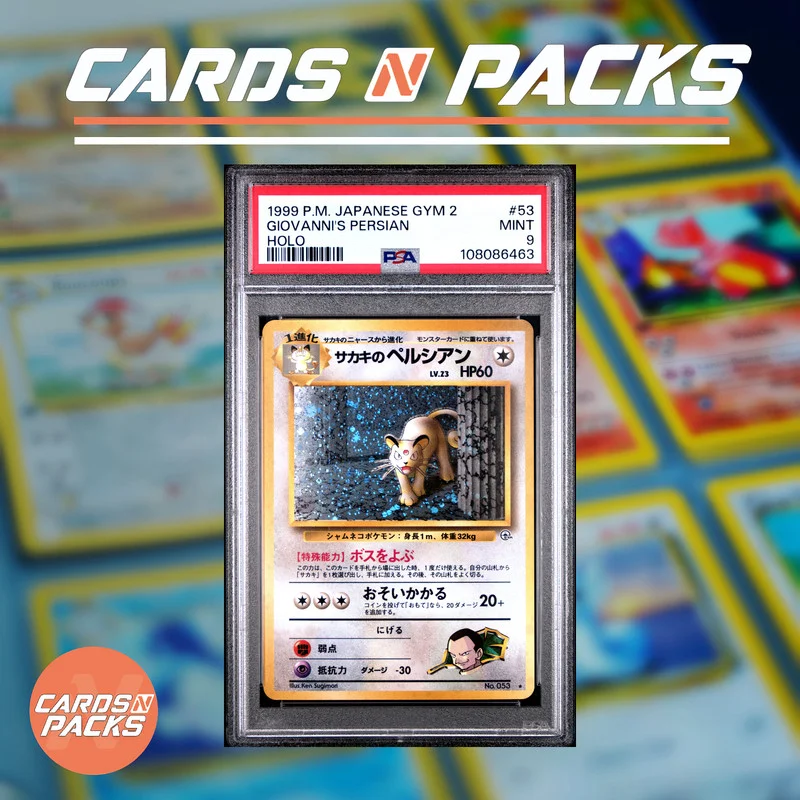 Giovanni's Persian 53 Gym Challenge - Cards N Packs