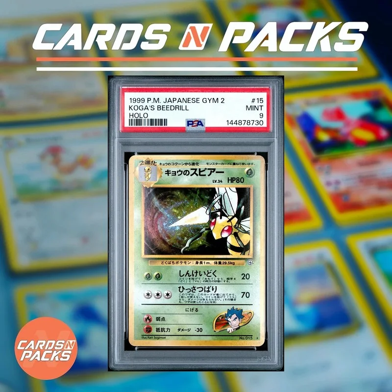 Koga's Beedrill Gym Challenge - Cards N Packs