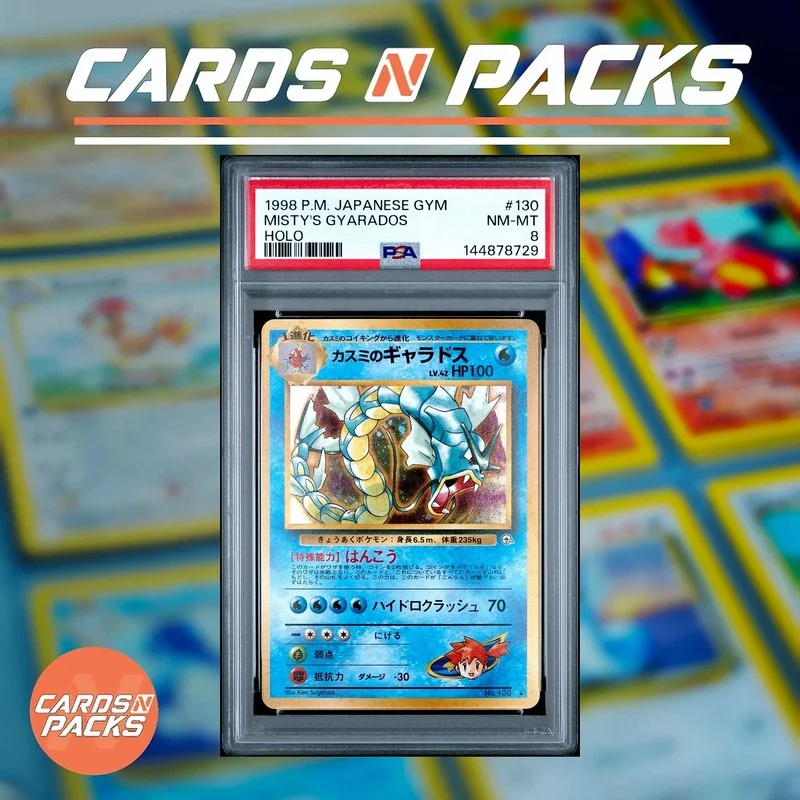 Misty's Gyarados 130 Gym Challenge - Cards N Packs