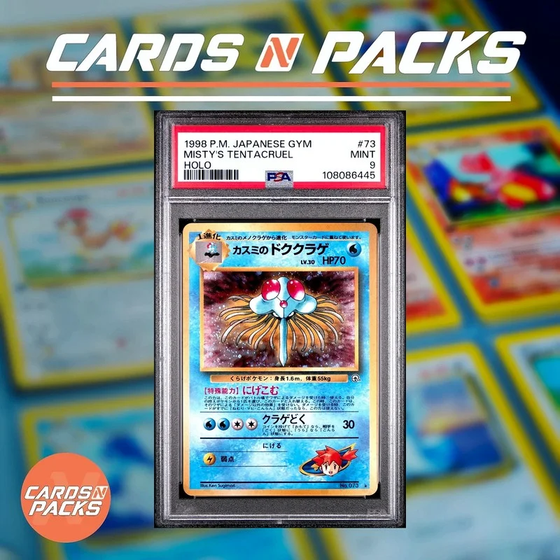 Misty's Tentacruel Gym Challenge - Cards N Packs