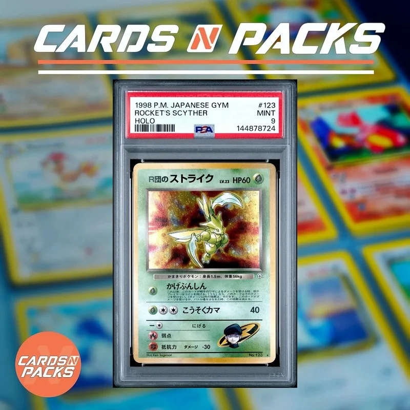 Rocket's Scyther 123 Gym Challenge - Cards N Packs