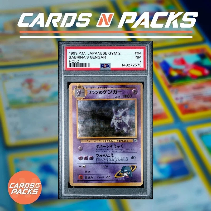 Sabrina's Gengar #94 Gym Challenge - Cards N Packs