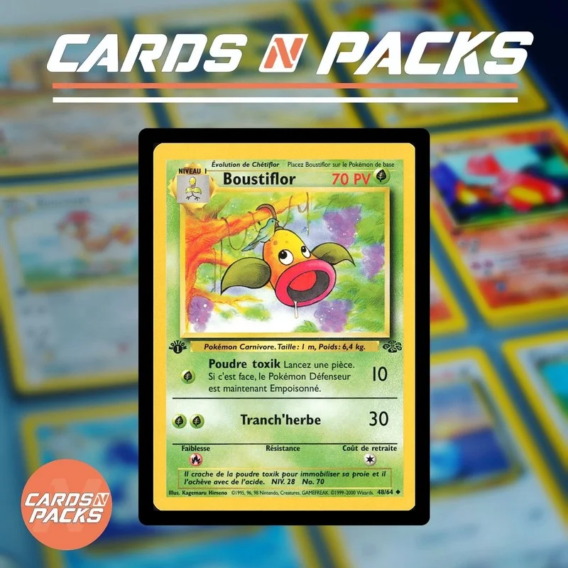 Karta Pokémon Bellsprout 48/64 Jungle 1st Edition - Cards N Packs