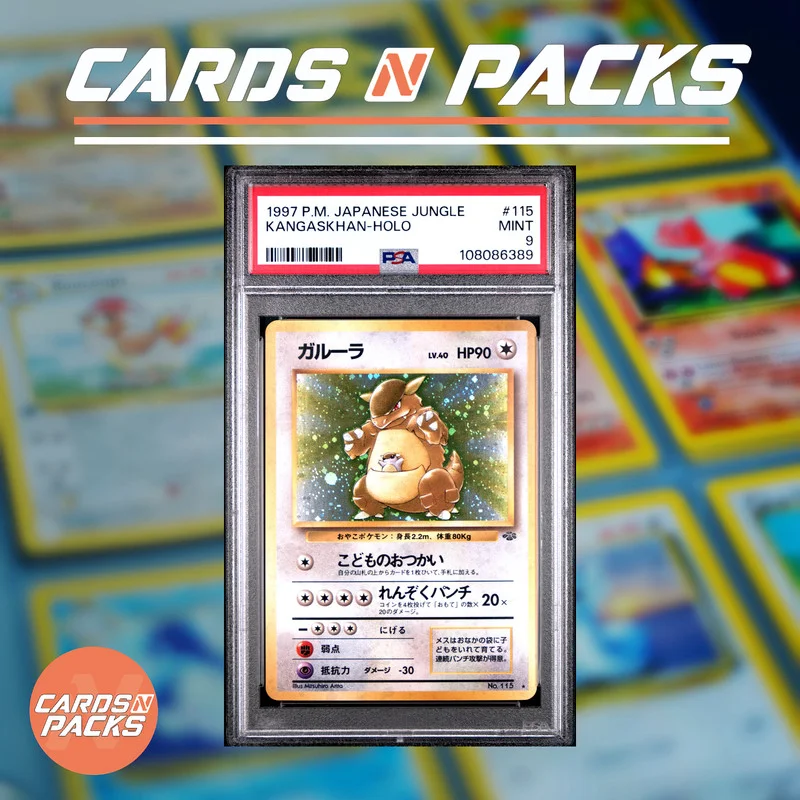 Pokémon Card Kangaskhan #115 - Jungle Expansion - Cards N Packs