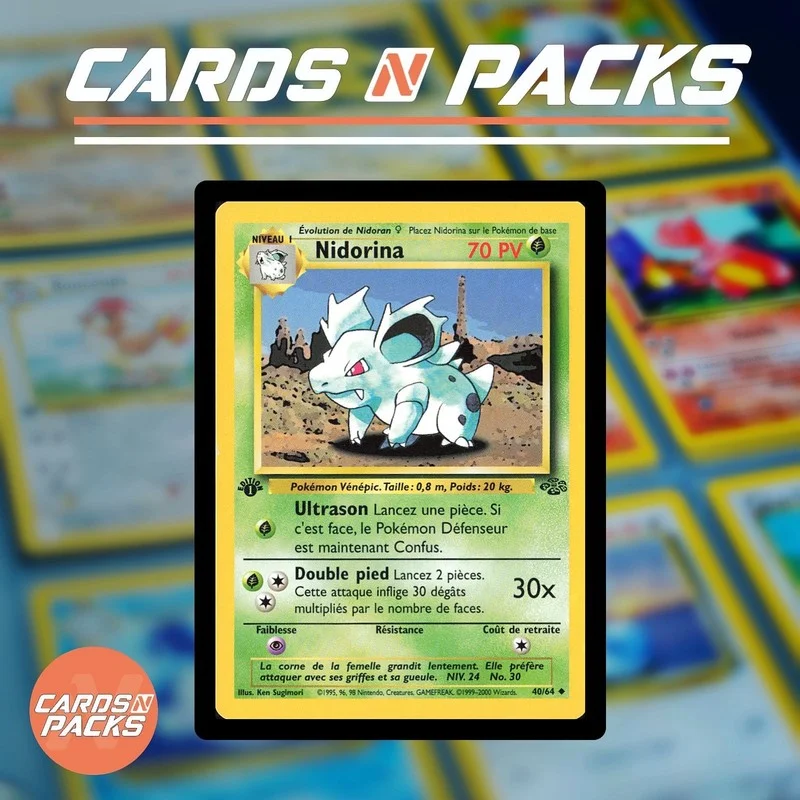 Nidorina 40/64 Jungle - Cards N Packs