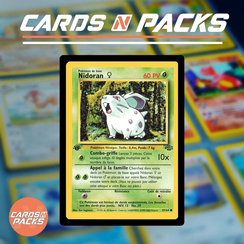 Nidorina 57/64 Jungle - Cards N Packs