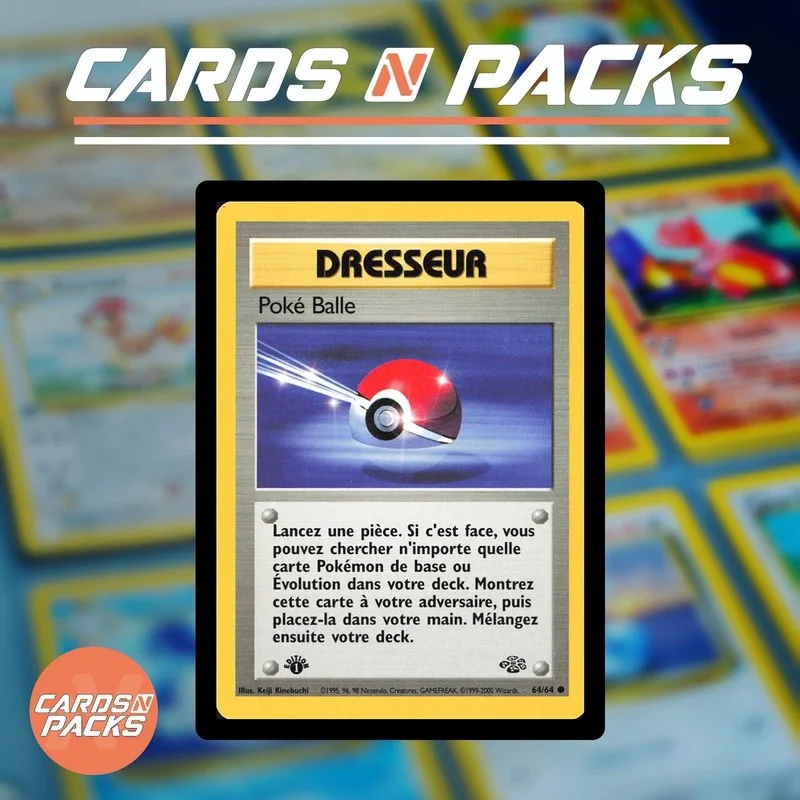 Poké Balle 64/64 Jungle - Cards N Packs