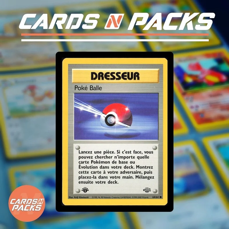 PokéBall 64/64 Jungle - Cards N Packs