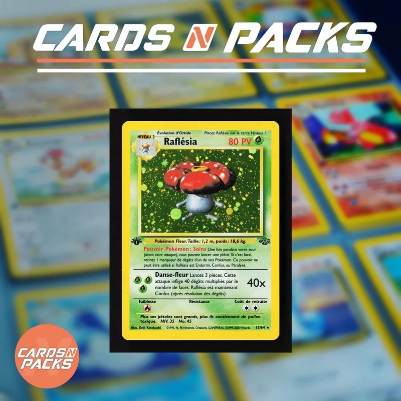 Vileplume 1st Edition Holo (15/64) - Jungle - Cards N Packs