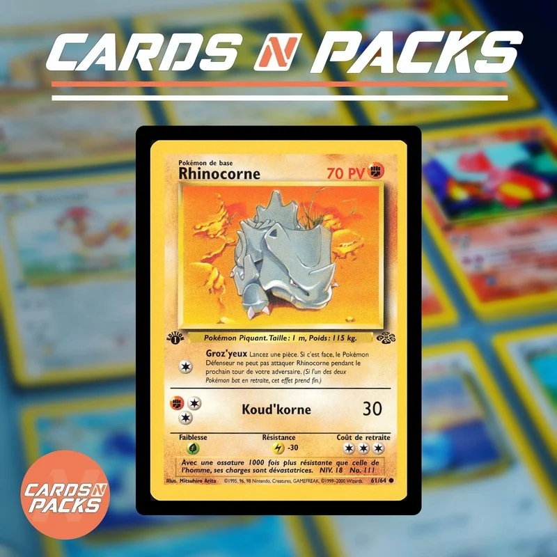 Rhinocorne 61/64 Jungle - Cards N Packs