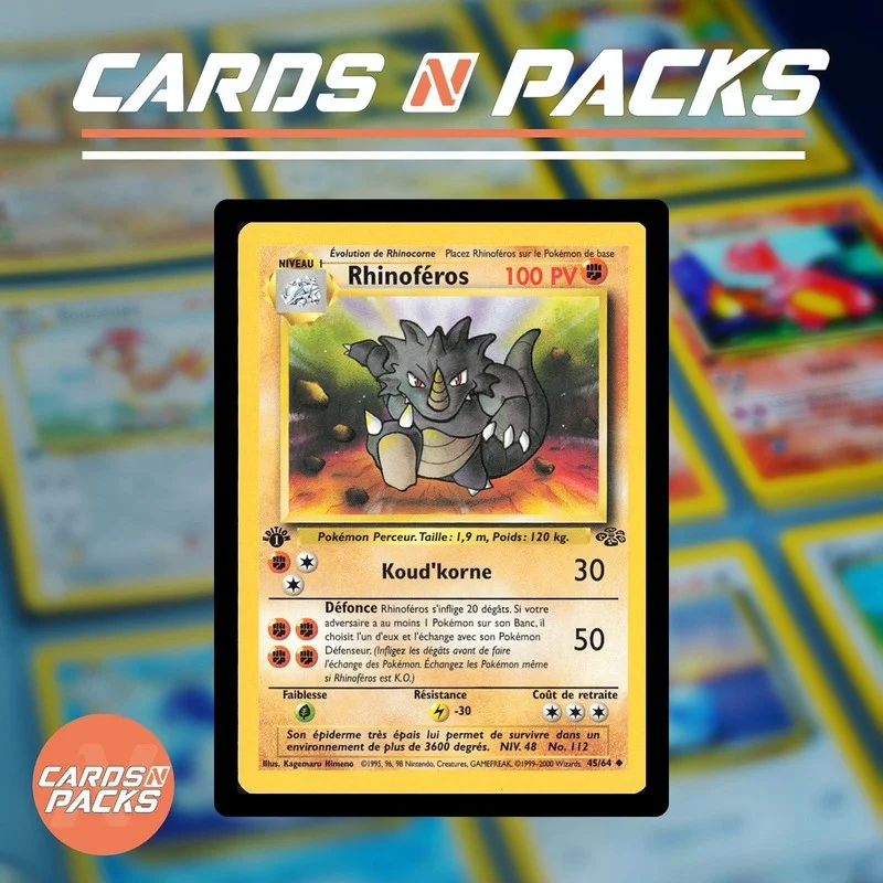 Rhinoféros 45/64 Jungle - Cards N Packs