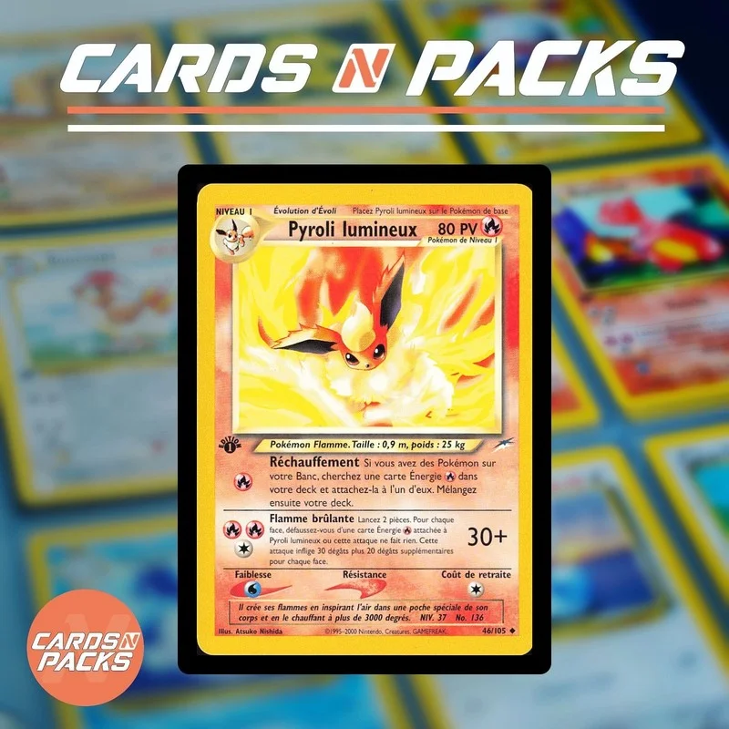 Pyroli 46/105 Neo Destiny - Cards N Packs