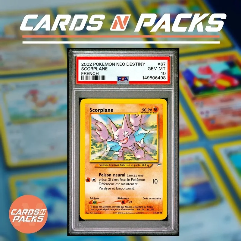 Pokémon Card Gligar 67/105 Neo Destiny - Cards N Packs