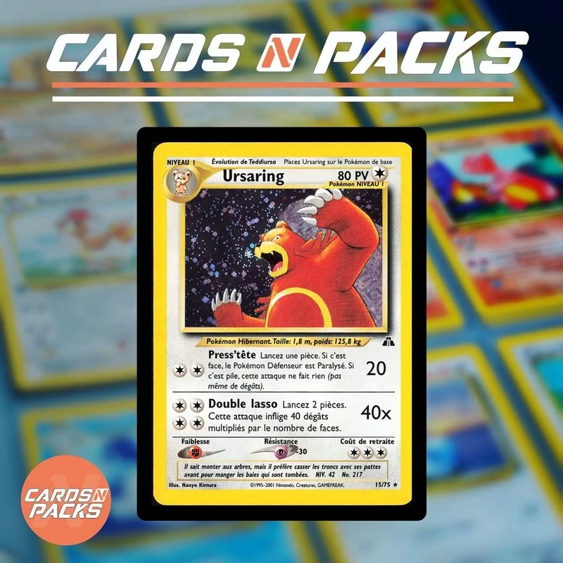 Ursaring 15/75 Neo Discovery - Cards N Packs