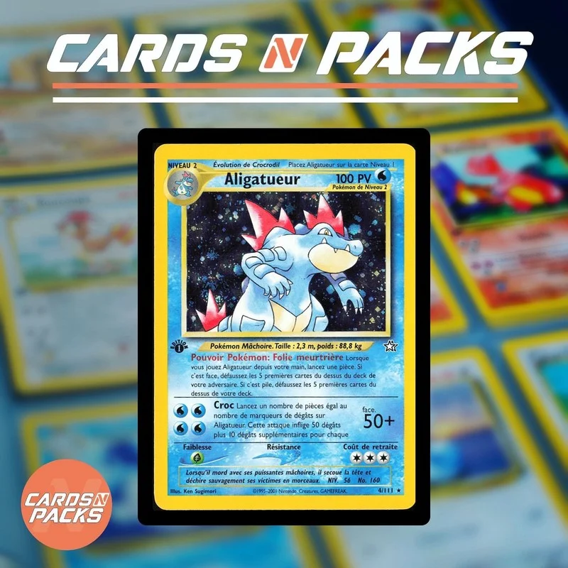 Aligatueur 4/111 Neo Genesis - Cards N Packs