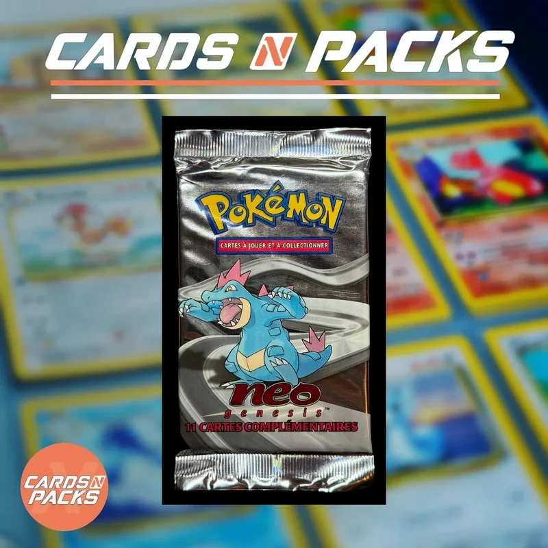 Booster Neo Genesis Aligatueur — Used - Cards N Packs