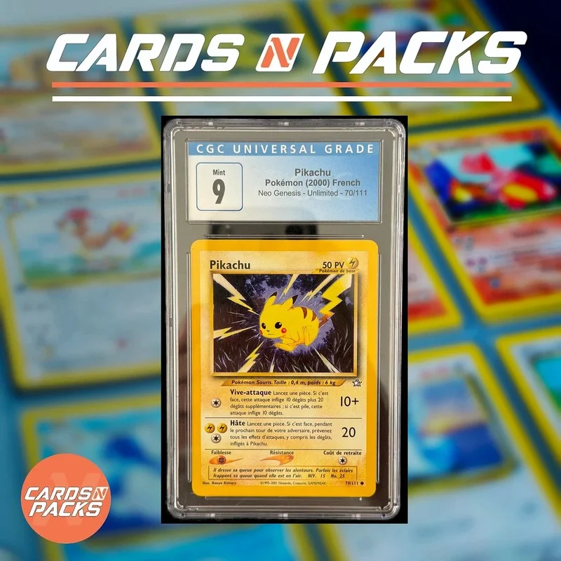Pikachu 70/111 Neo Genesis - Cards N Packs