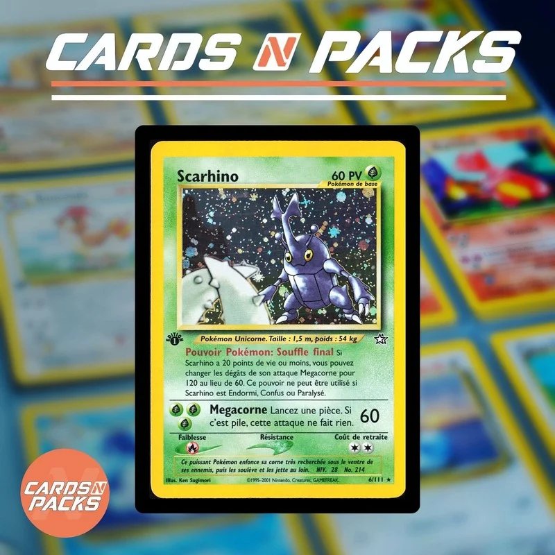 Scarhino 6/111 Neo Genesis - Cards N Packs