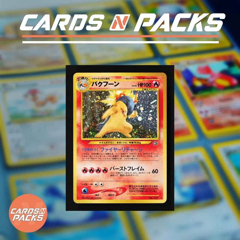 Typhlosion 157 Neo Genesis - Cards N Packs