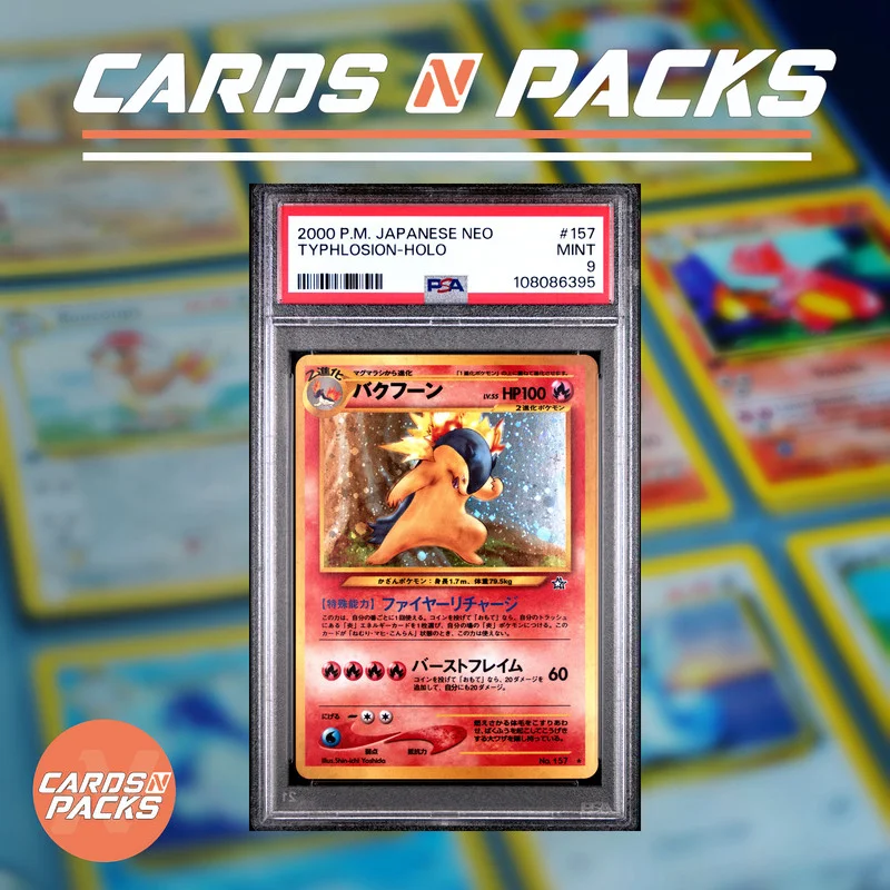 Typhlosion 157 Neo Genesis - Cards N Packs