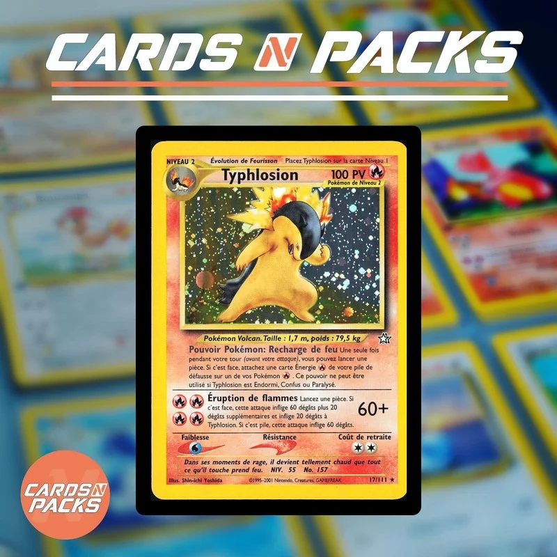 Typhlosion 17/111 Neo Genesis - Cards N Packs