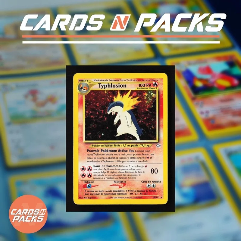 Typhlosion 18/111 Neo Genesis - Cards N Packs