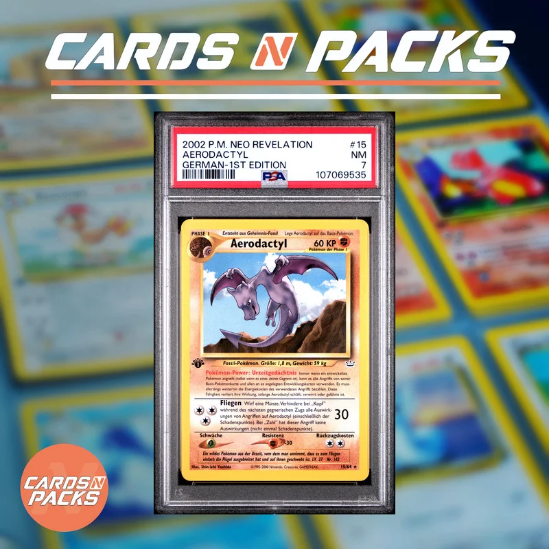 Aerodactyl 15/64 Neo Revelation - Cards N Packs