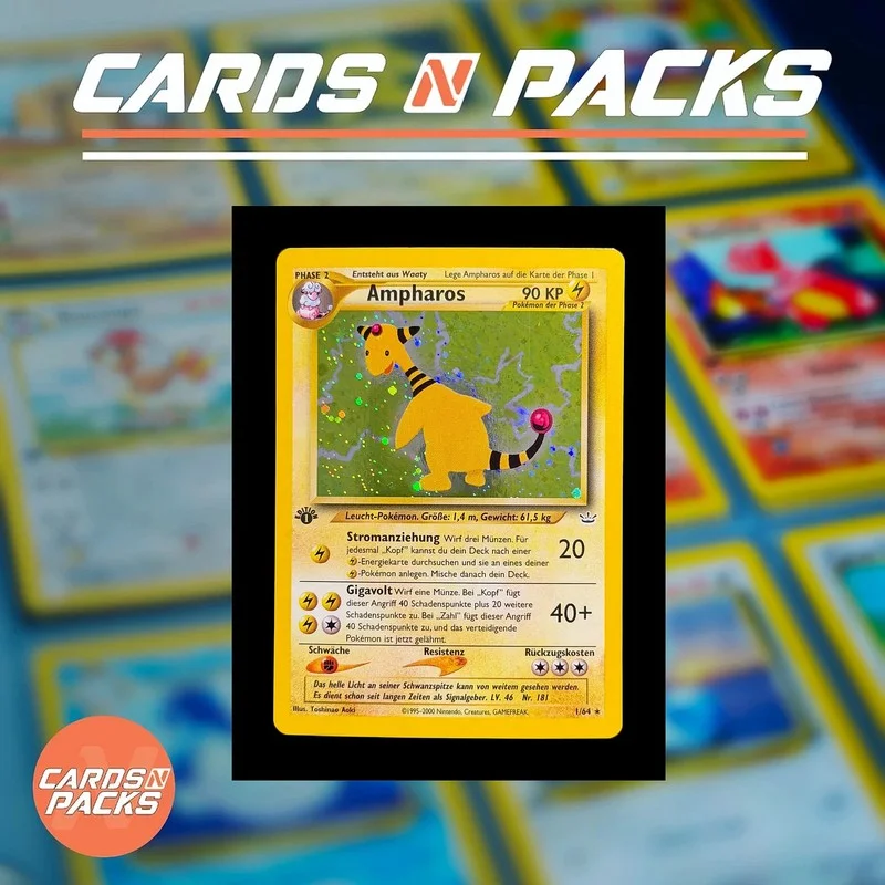 Ampharos 1/64 Neo Revelation - Cards N Packs