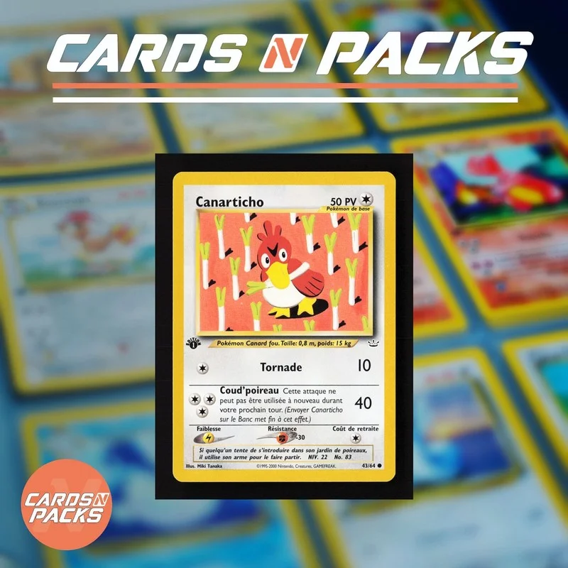Canarticho 43/64 Neo Revelation - Cards N Packs