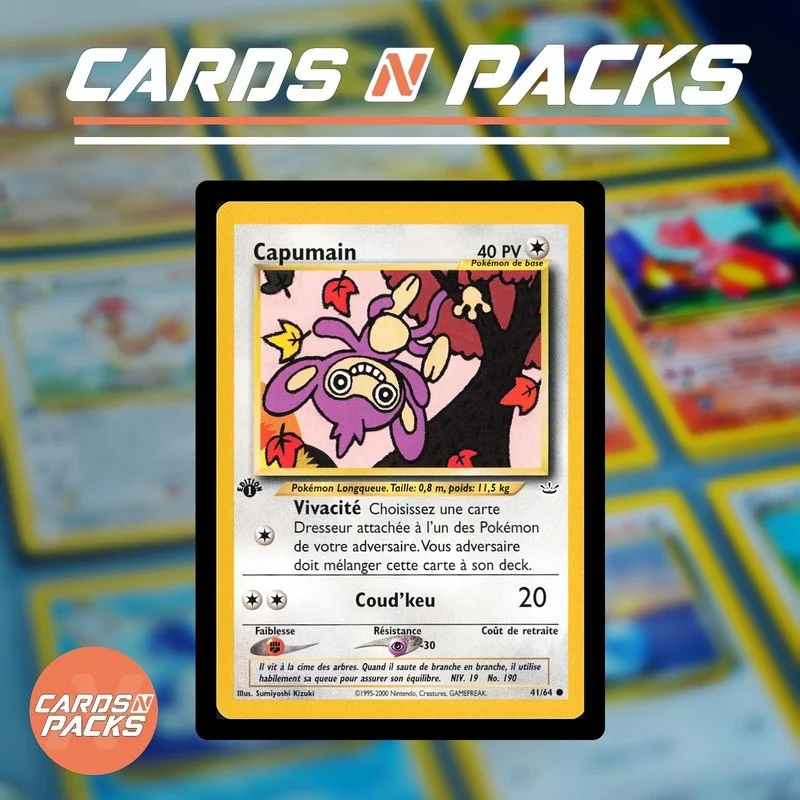 Capumain 41/64 Neo Revelation - Cards N Packs