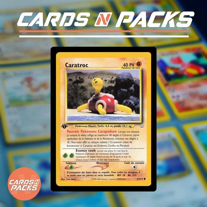 Caratroc 51/64 Neo Revelation - Cards N Packs