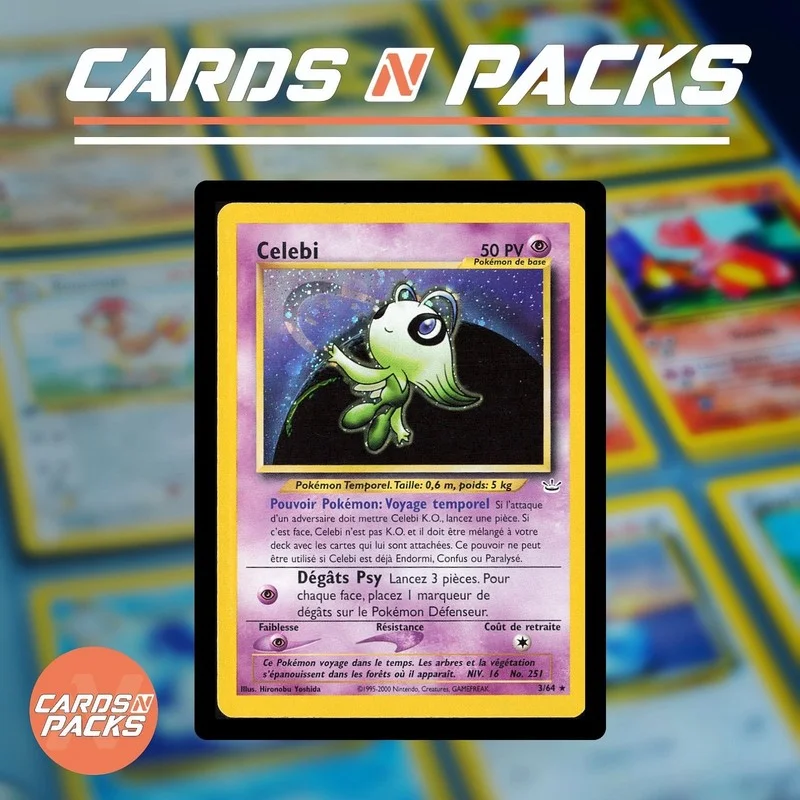 Celebi 3/64 Neo Revelation - Cards N Packs