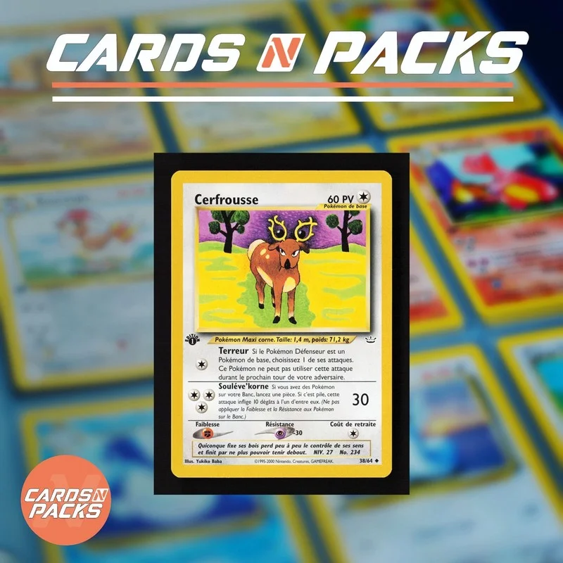 Cerfrousse 38/64 Neo Revelation - Cards N Packs