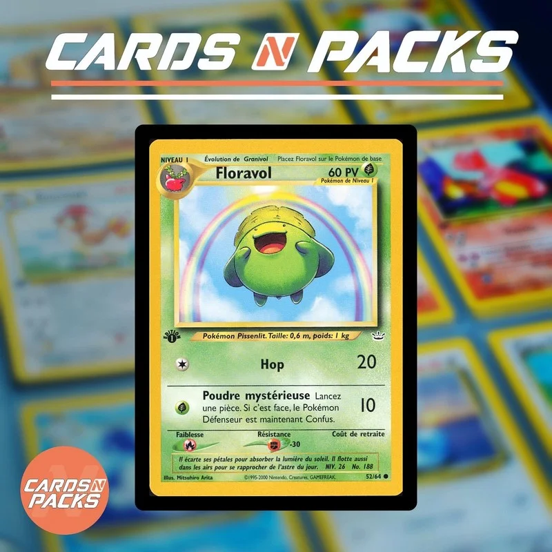 Floravol 52/64 Neo Revelation - Cards N Packs