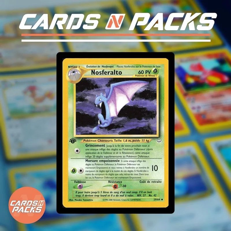 Nosferalto 29/64 Neo Revelation - Cards N Packs
