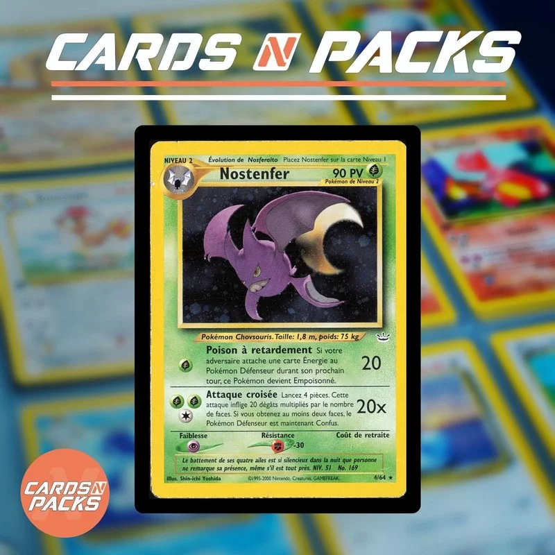 Nostenfer 4/64 Neo Revelation - Cards N Packs