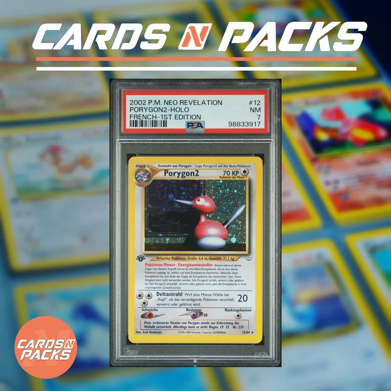 Carte Pokémon Porygon2 12/64 Neo Revelation Édition 1 Holographique - Cards N Packs