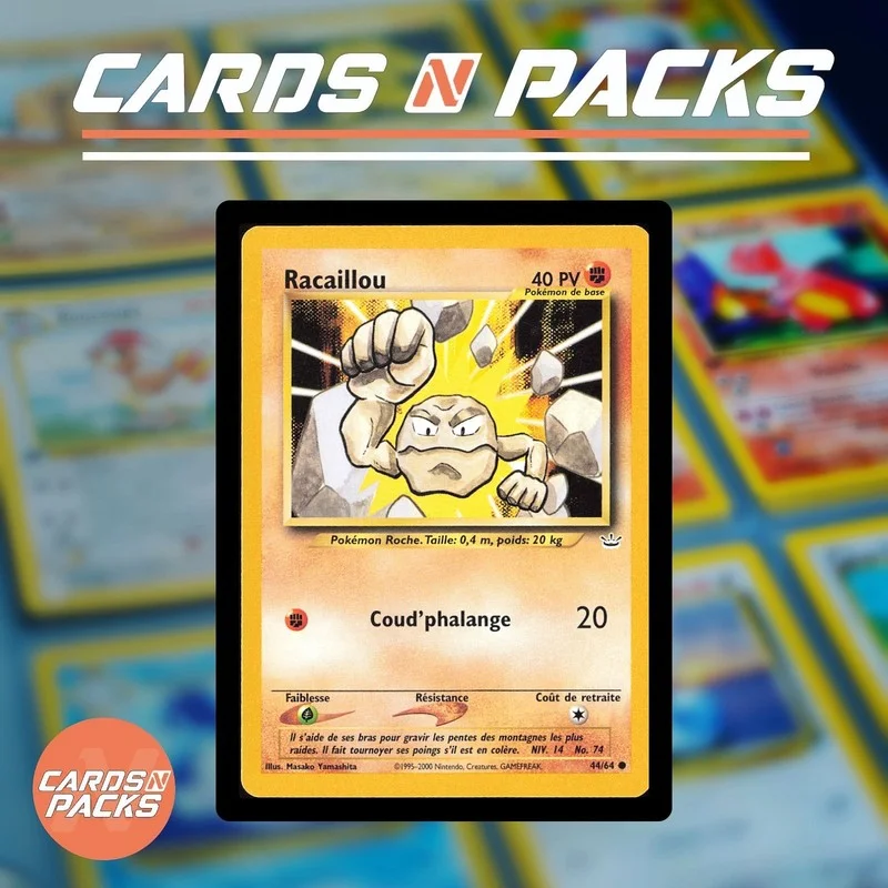 Racaillou 44/64 Neo Revelation - Cards N Packs