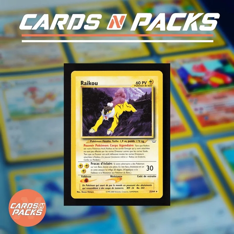 Raikou 22/64 Neo Revelation - Cards N Packs